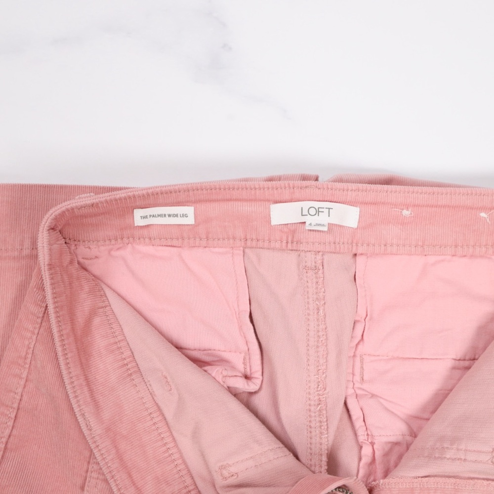 LOFT Pink Flare & Wide Leg Women's Jeans - Picture 8 of 8